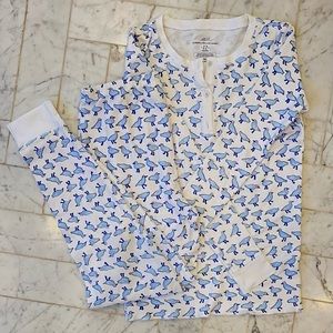 Roller Rabbit girls dove pajama set